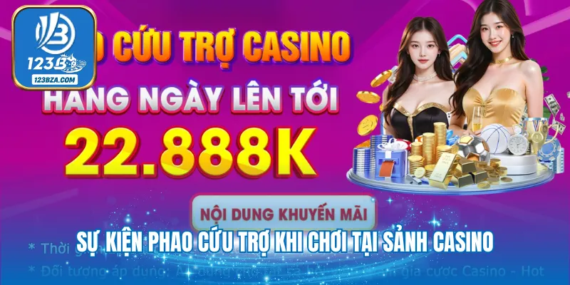 Sự kiện phao cứu trợ khi chơi tại sảnh casino